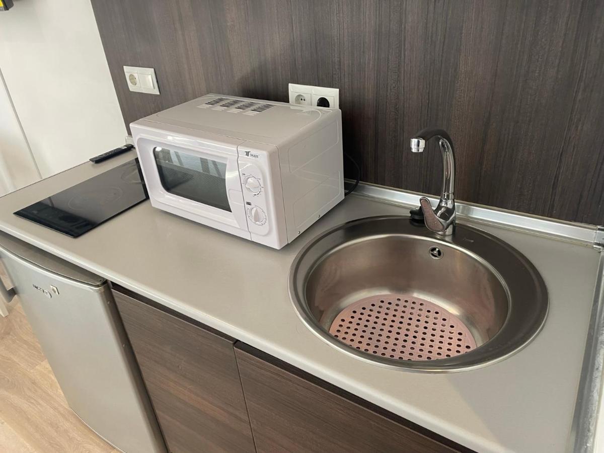apartamento playa privada Torre Del Mar Bagian luar foto